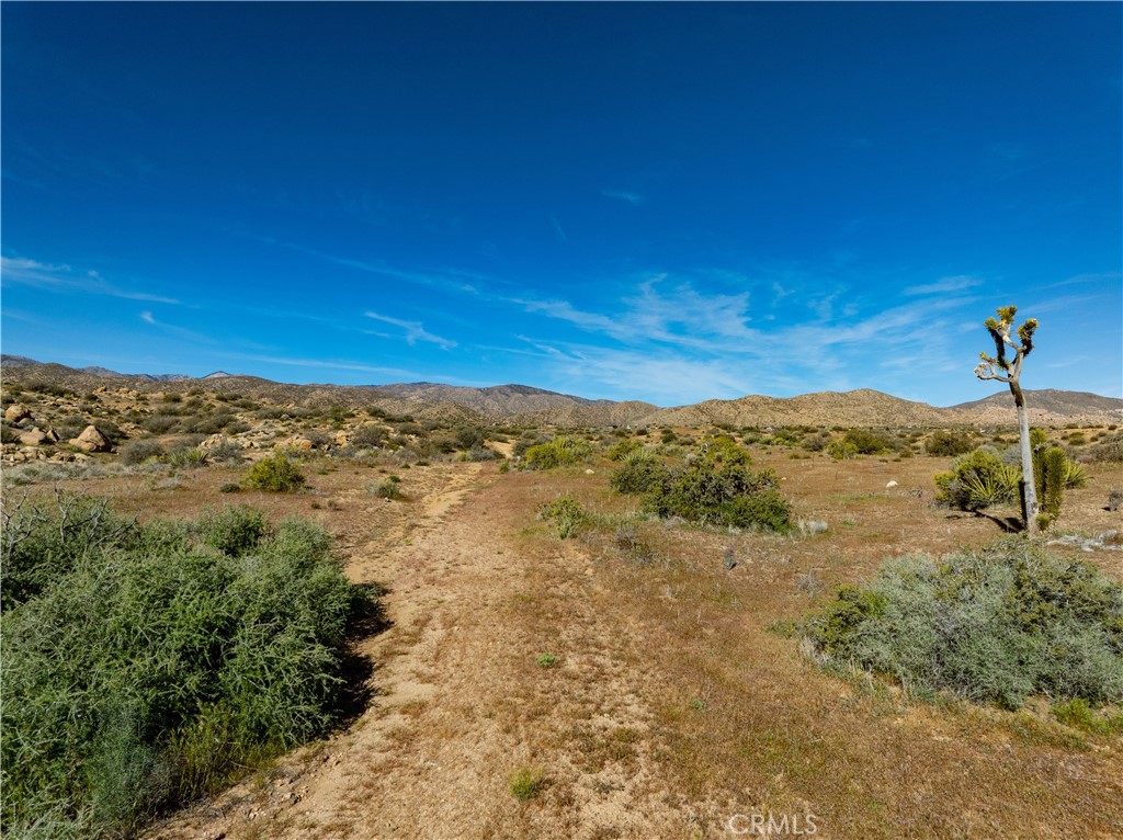 51856 Trails End Road Pioneertown, CA 92268 - Photo 28 of 45 a view of a lake with a mountain in the background