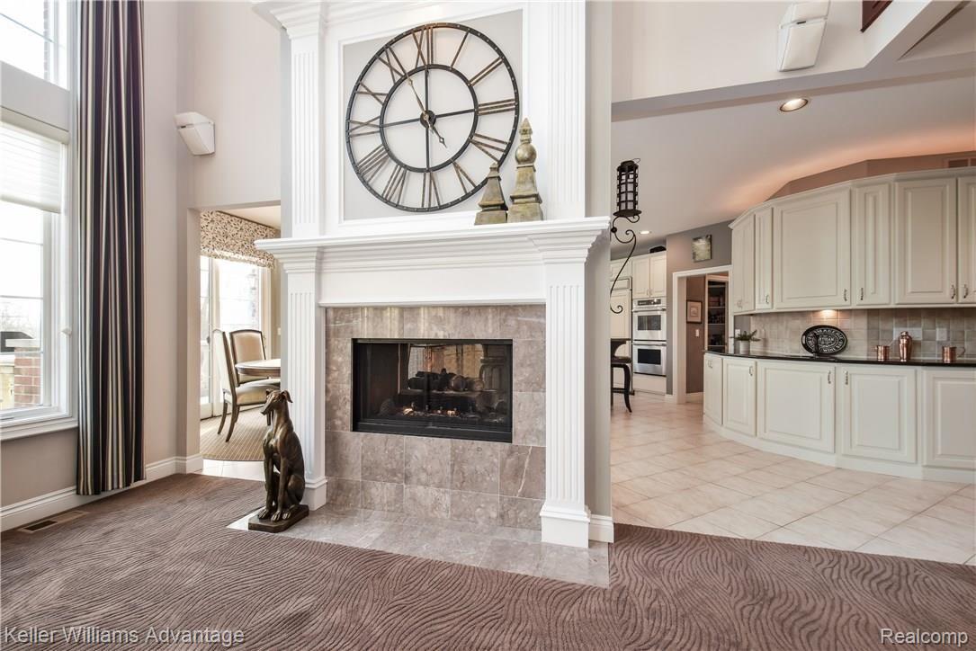 7942 Ranch Estates Road Clarkston, MI 48348 - Photo 15 of 61 Cozy fireplace.