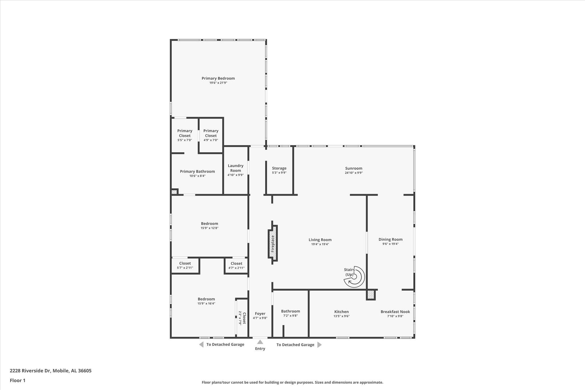 2228 Riverside Drive Mobile, AL 36605 - Photo 47 of 51 Floor plan