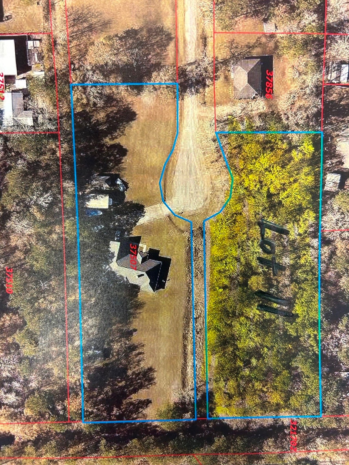 5 Circle 5 Street Orange, TX 77632 - Photo 8 of 10 a aerial view of a house with a yard and lake view