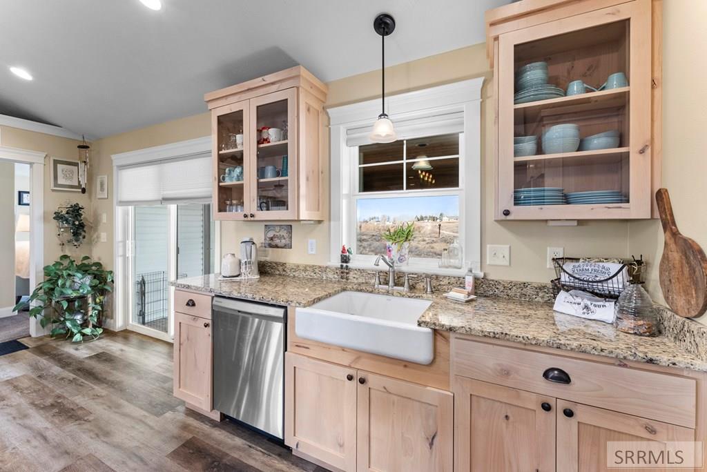 2786 East 500 Road North St. Anthony, ID 83445 - Photo 14 of 75 Farm sink with sunset views