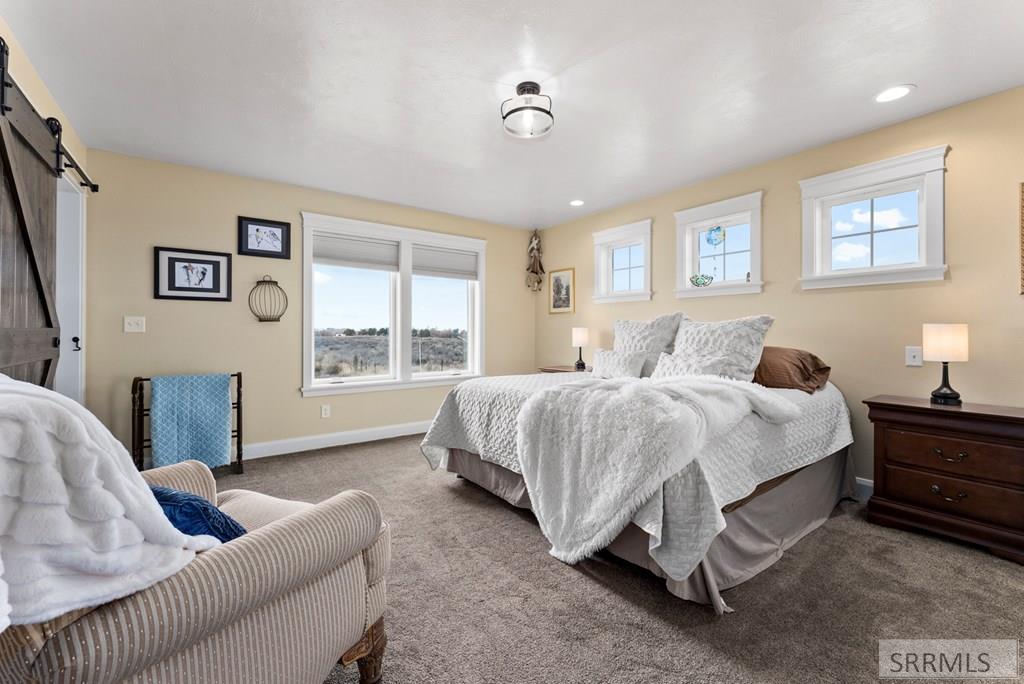 2786 East 500 Road North St. Anthony, ID 83445 - Photo 18 of 75 Master Bedroom with Teton Views