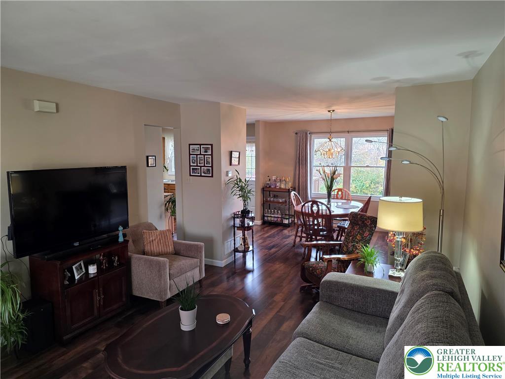 844 Catherine Drive Coplay, PA 18037 - Photo 22 of 52 a living room with furniture and a flat screen tv