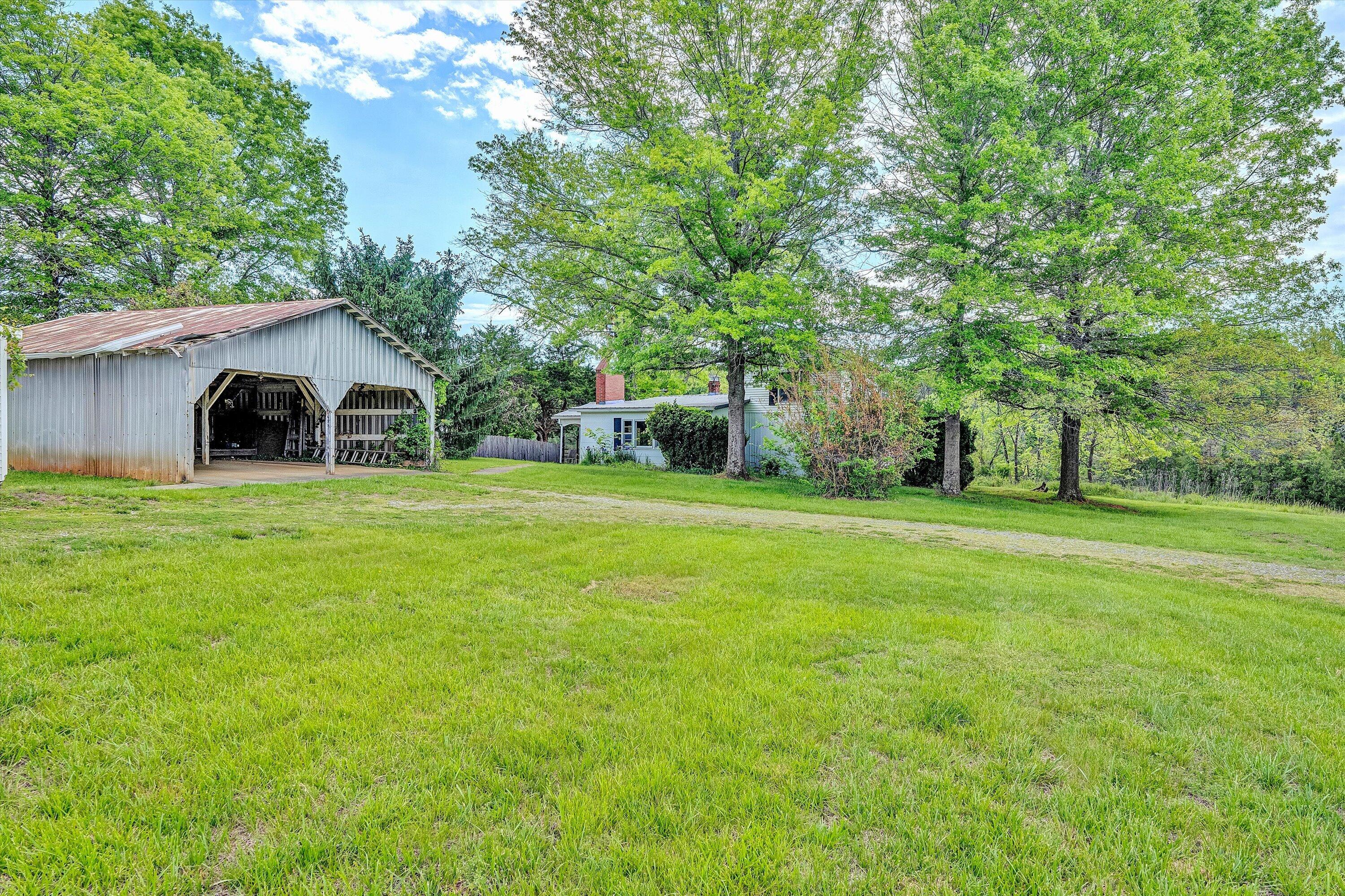 5328 White House Road Moneta, VA 24121 - Photo 37 of 39 a view of a house with a yard