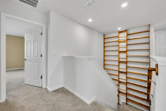 a view of entryway with stairs