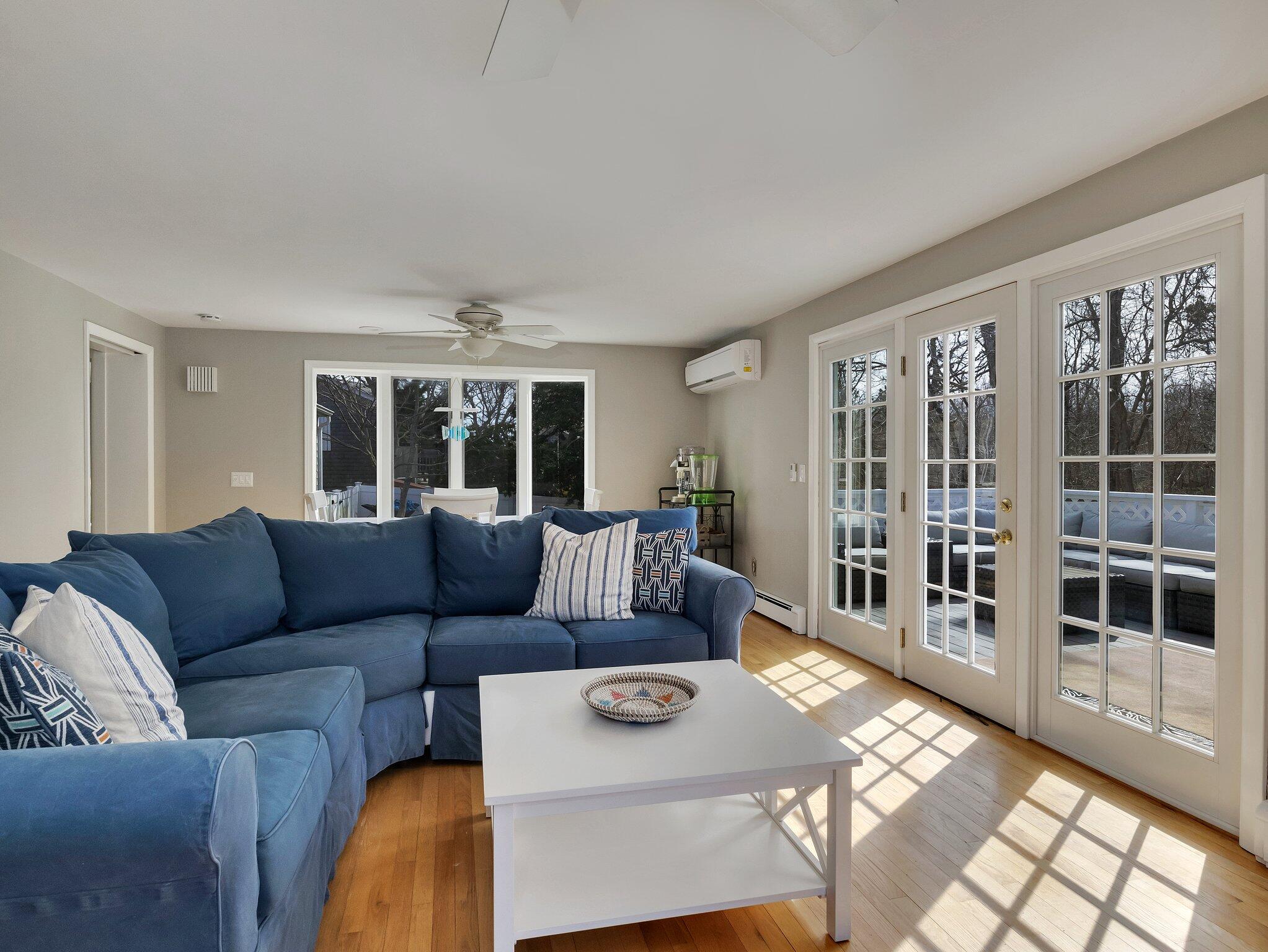41 Harbor Road West Yarmouth, MA 02673 - Photo 23 of 56 a living room with furniture and a large window