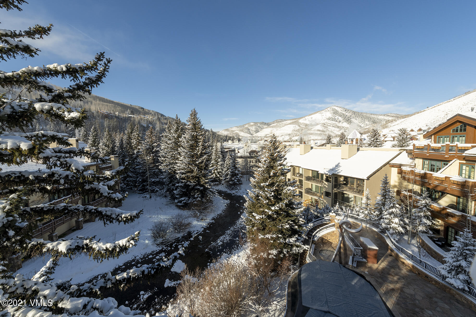 1 Willow Bridge Road, Unit 44 Vail, CO 81657 - Photo 7 of 16 an aerial view of multiple house