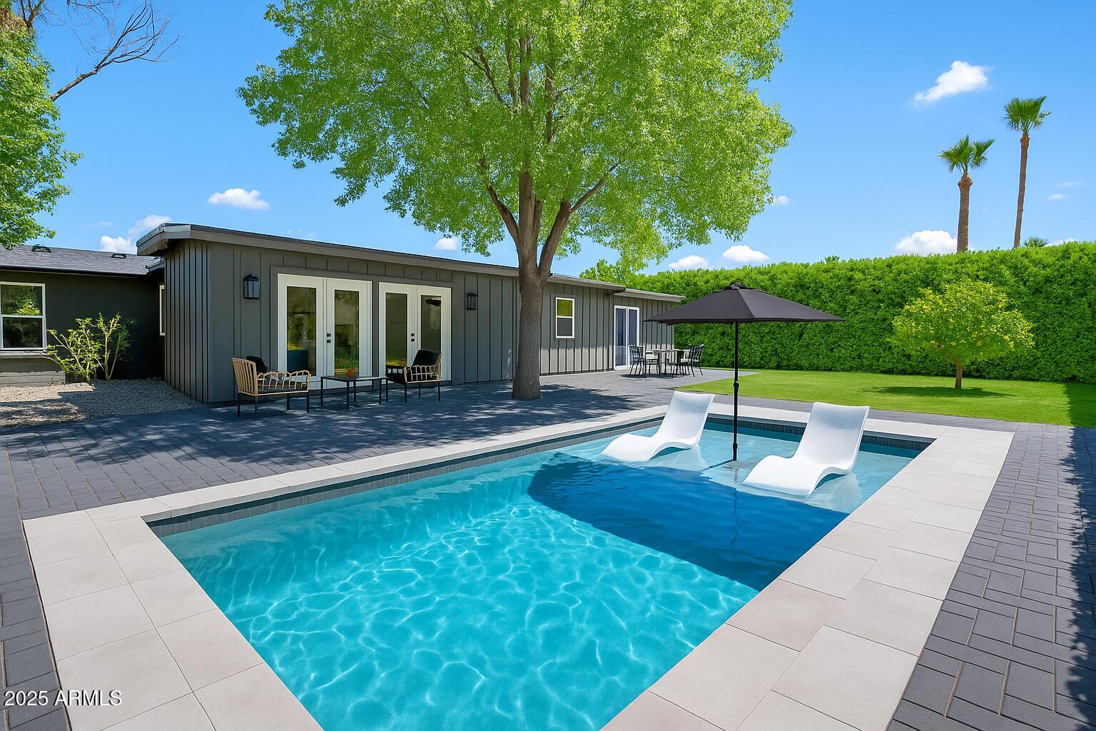 7018 North 13th Street Phoenix, AZ 85020 - Photo 7 of 54 Pool Rendering