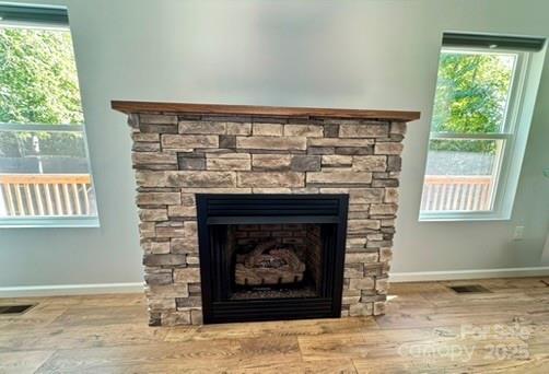 109 Beech Tree Lane Rutherfordton, NC 28139 - Photo 13 of 32 a living room with a fireplace in it
