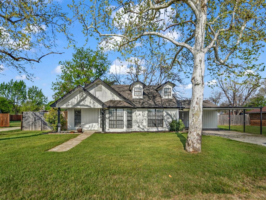 305 Gandy Street Lipan, TX 76462 - Photo 1 of 40 a view of house that has a yard