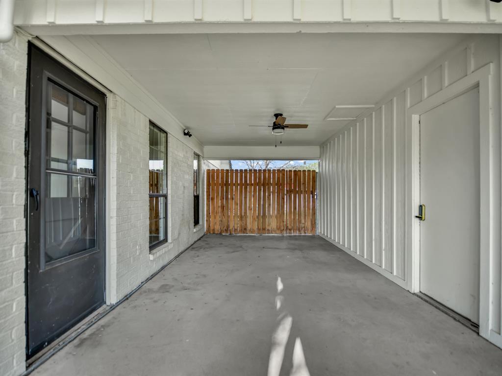 305 Gandy Street Lipan, TX 76462 - Photo 36 of 40 a view of a hallway with entryway