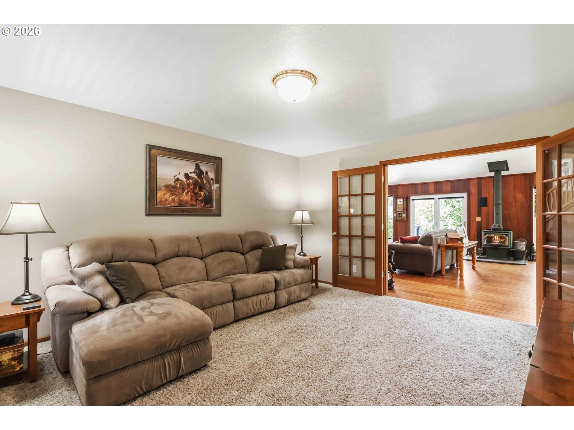 359 Frank Smith Road Toutle, WA 98649 - Photo 8 of 44 a living room with furniture and a flat screen tv
