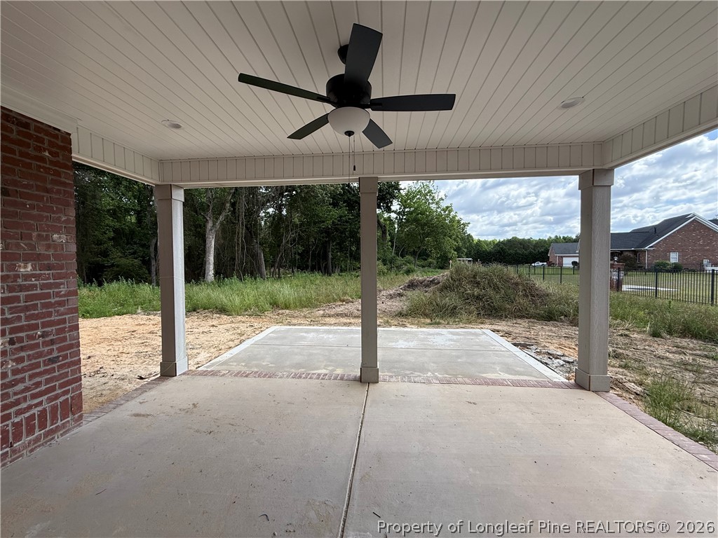 132 Ridge Stone Drive Autryville, NC 28318 - Photo 25 of 26 a view of a porch
