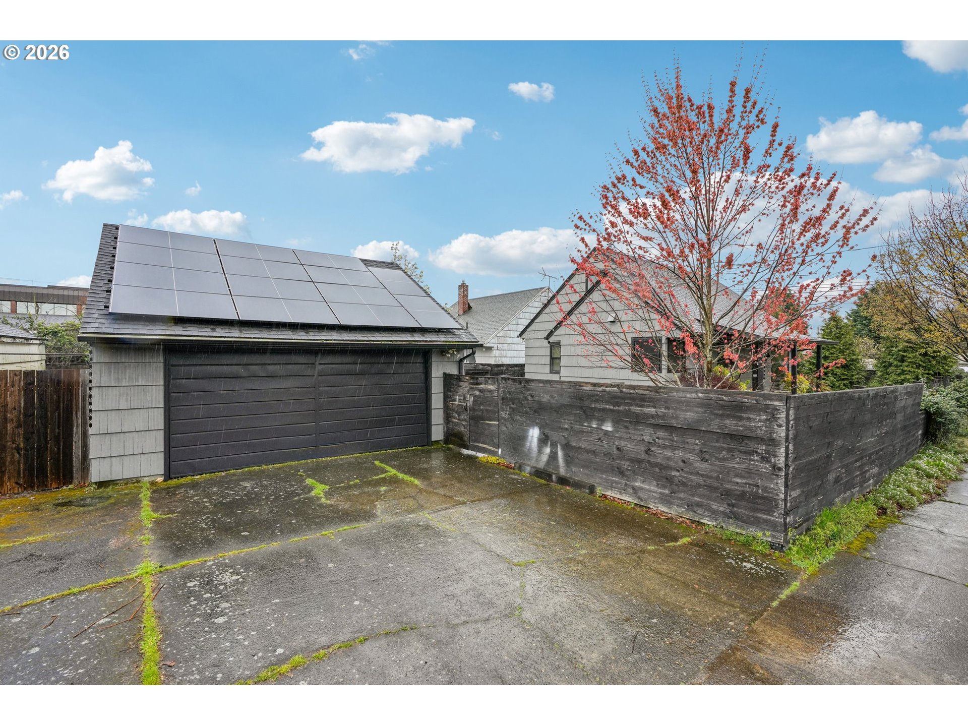 7921 Northeast Clackamas Street Portland, OR 97213 - Photo 30 of 31 a view of a backyard