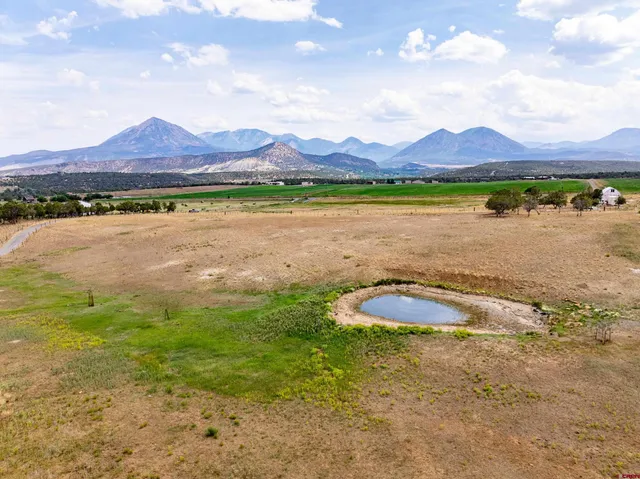 a view of lake and mountain