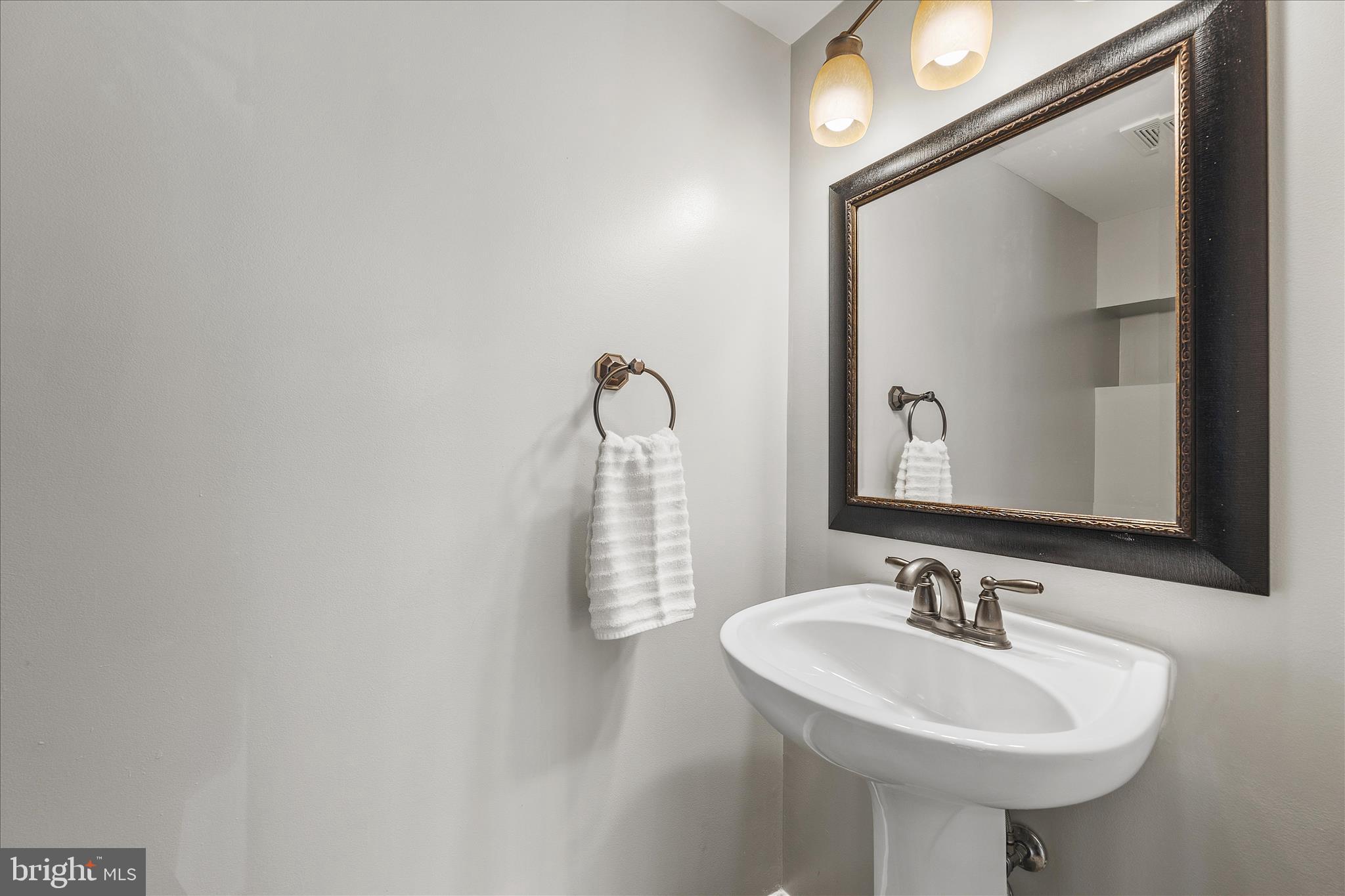 4840 Marsden Place Frederick, MD 21703 - Photo 10 of 46 a bathroom with a sink and a mirror