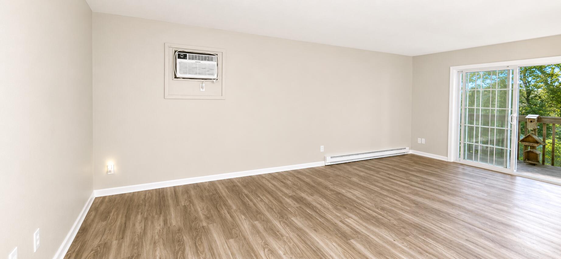 501 Slinger Road, Unit E 2 Slinger, WI 53086 - Photo 9 of 11 Bedroom w/ direct access to balcony
