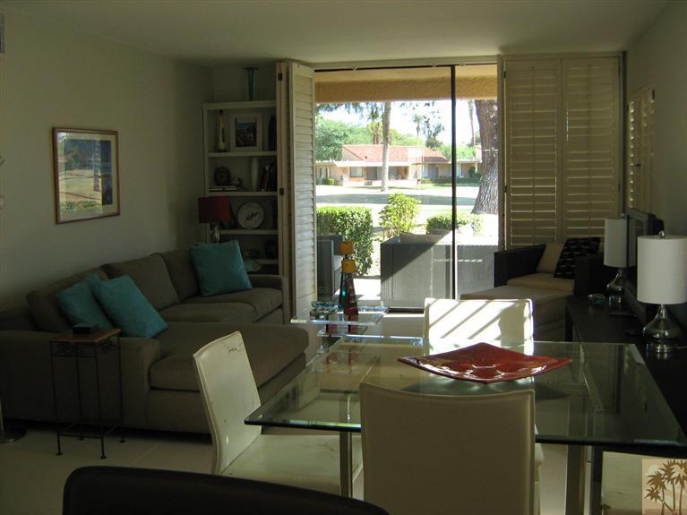 58 Majorca Drive Rancho Mirage, CA 92270 - Photo 5 of 22 a living room with furniture and a floor to ceiling window