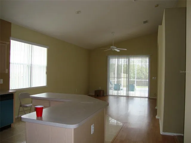 a view of livingroom with furniture and wooden floor