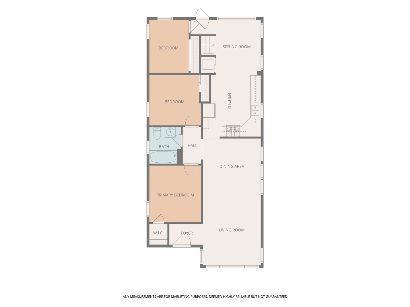 4820 West Haddon Avenue Chicago, IL 60651 - Photo 26 of 27 a picture of floor plan