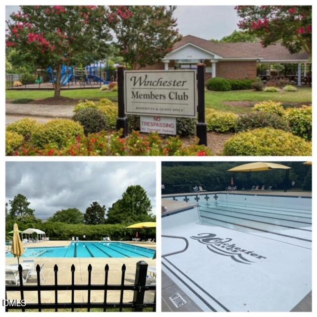 4500 Rivershyre Way Raleigh, NC 27616 - Photo 42 of 42 Pic Stitch of Pool Area