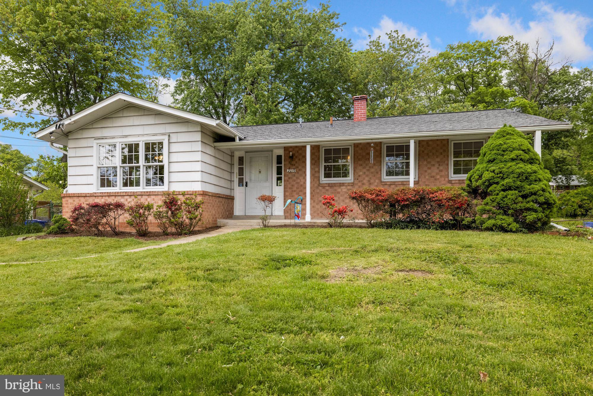 2019 Franwall Avenue Silver Spring, MD 20902 - Photo 1 of 42 From of home, looking from the East side of the ho
