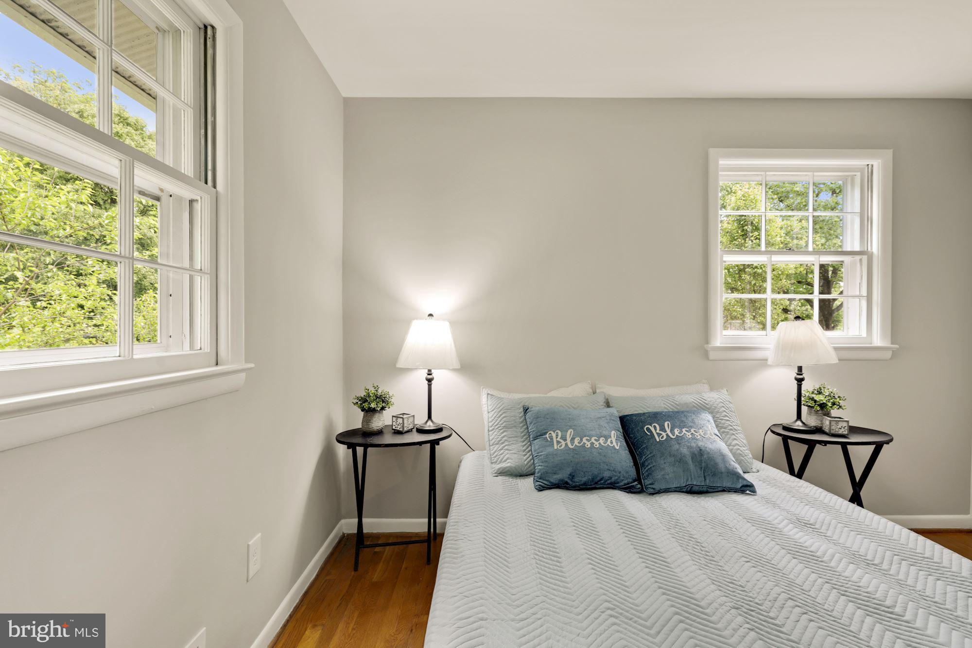 2019 Franwall Avenue Silver Spring, MD 20902 - Photo 17 of 42 2nd bedroom, bright and light, hardwood floors
