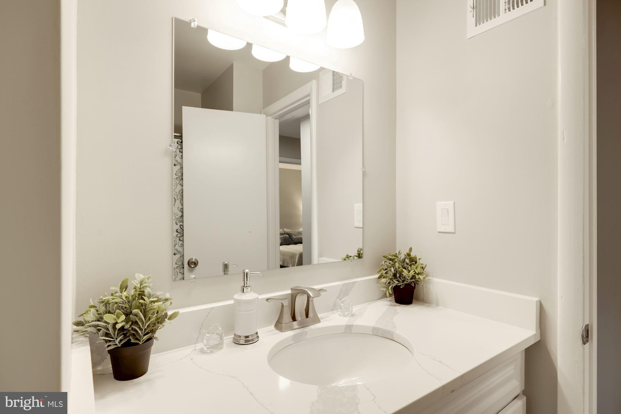 2019 Franwall Avenue Silver Spring, MD 20902 - Photo 21 of 42 Hall bathroom, has a tub with shower, new lighting