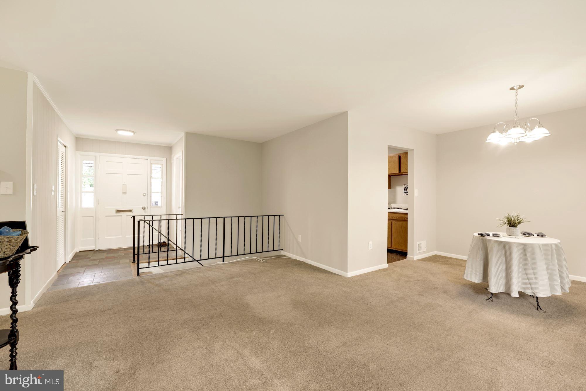 2019 Franwall Avenue Silver Spring, MD 20902 - Photo 4 of 42 Looking towards front entry door and stairway