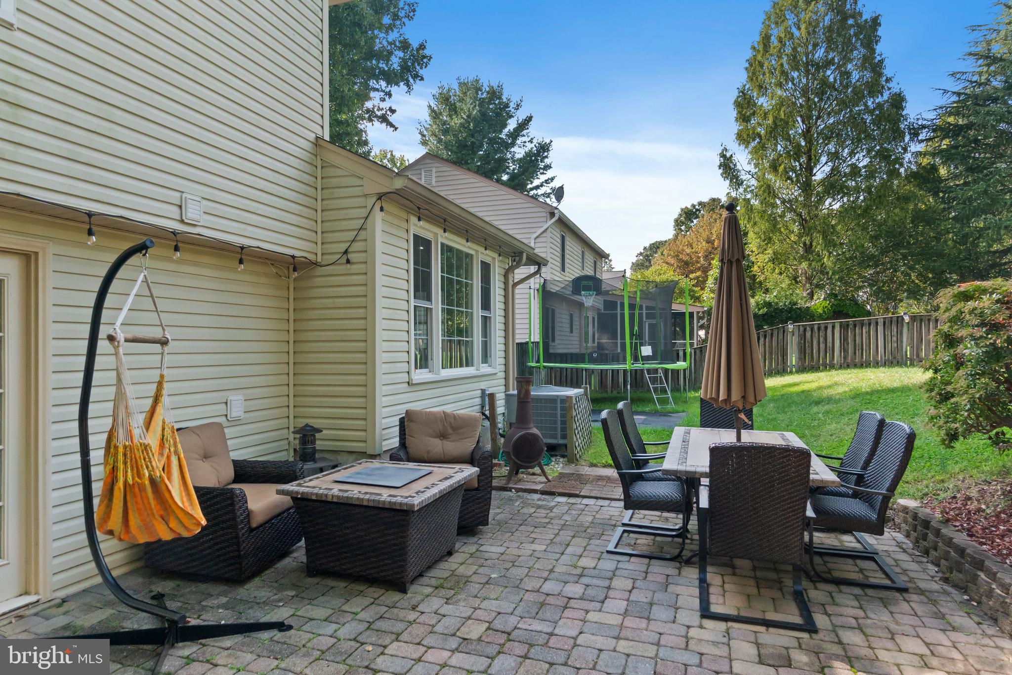 8834 Shadowlake Way Springfield, VA 22153 - Photo 38 of 40 Patio off Family Room
