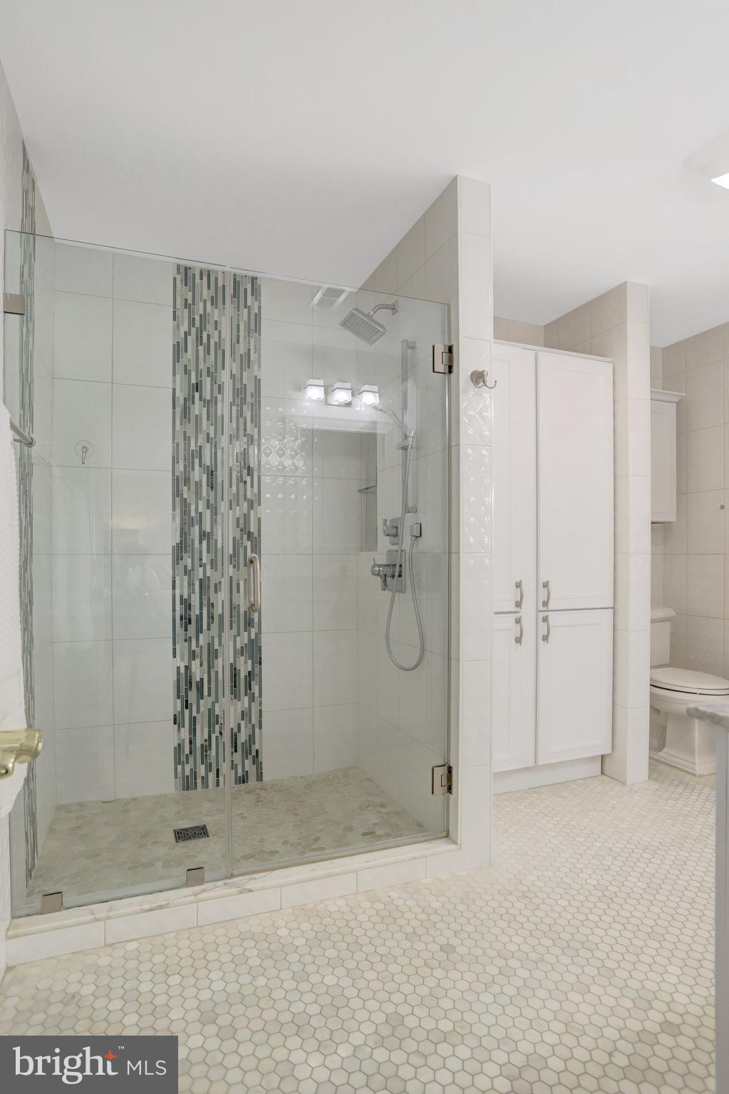 8552 Bauer Circle Springfield, VA 22152 - Photo 38 of 64 a bathroom with a shower