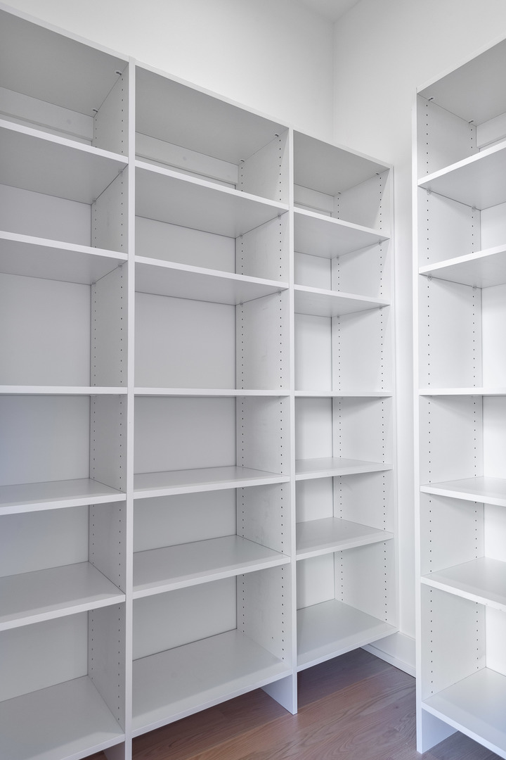 3502 North Central Avenue Chicago, IL 60634 - Photo 6 of 33 a view of walk in closet with empty racks