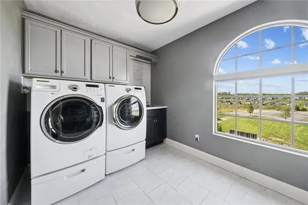a view of washer and dryer