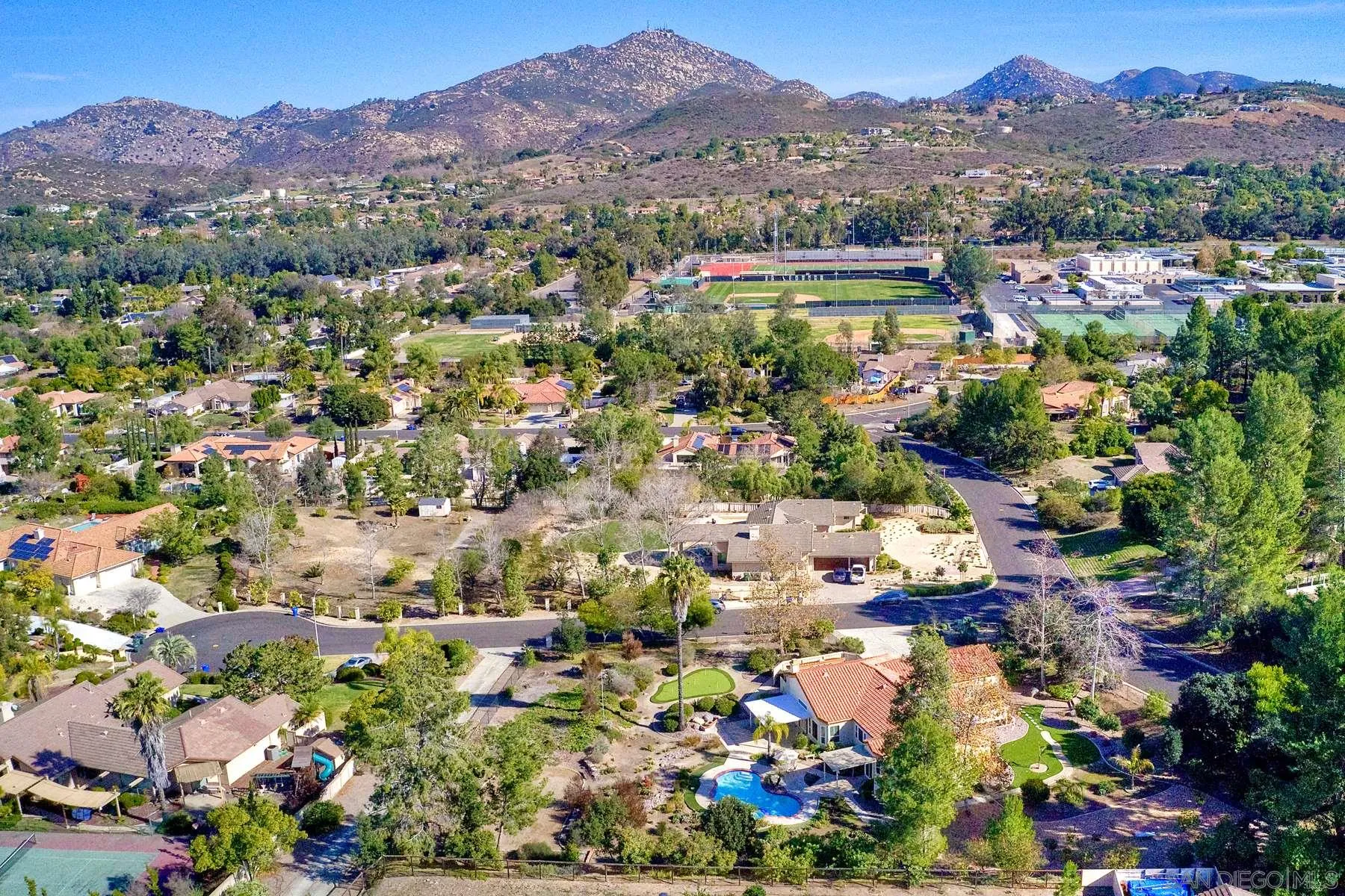 13892 Oakstand Road Poway, CA 92064 - Photo 27 of 27 a view of a city with a lake