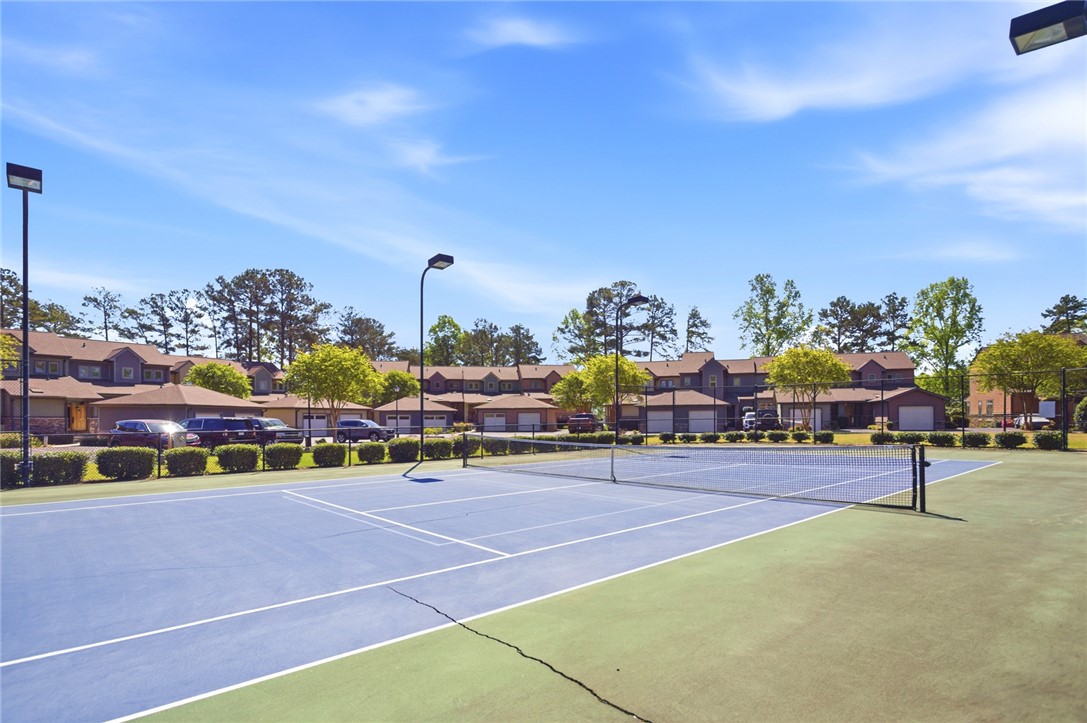 578 Sunset Point Drive West Union, SC 29696 - Photo 42 of 46 Enjoy outdoor recreation on the community Pickleball/Tennis court.