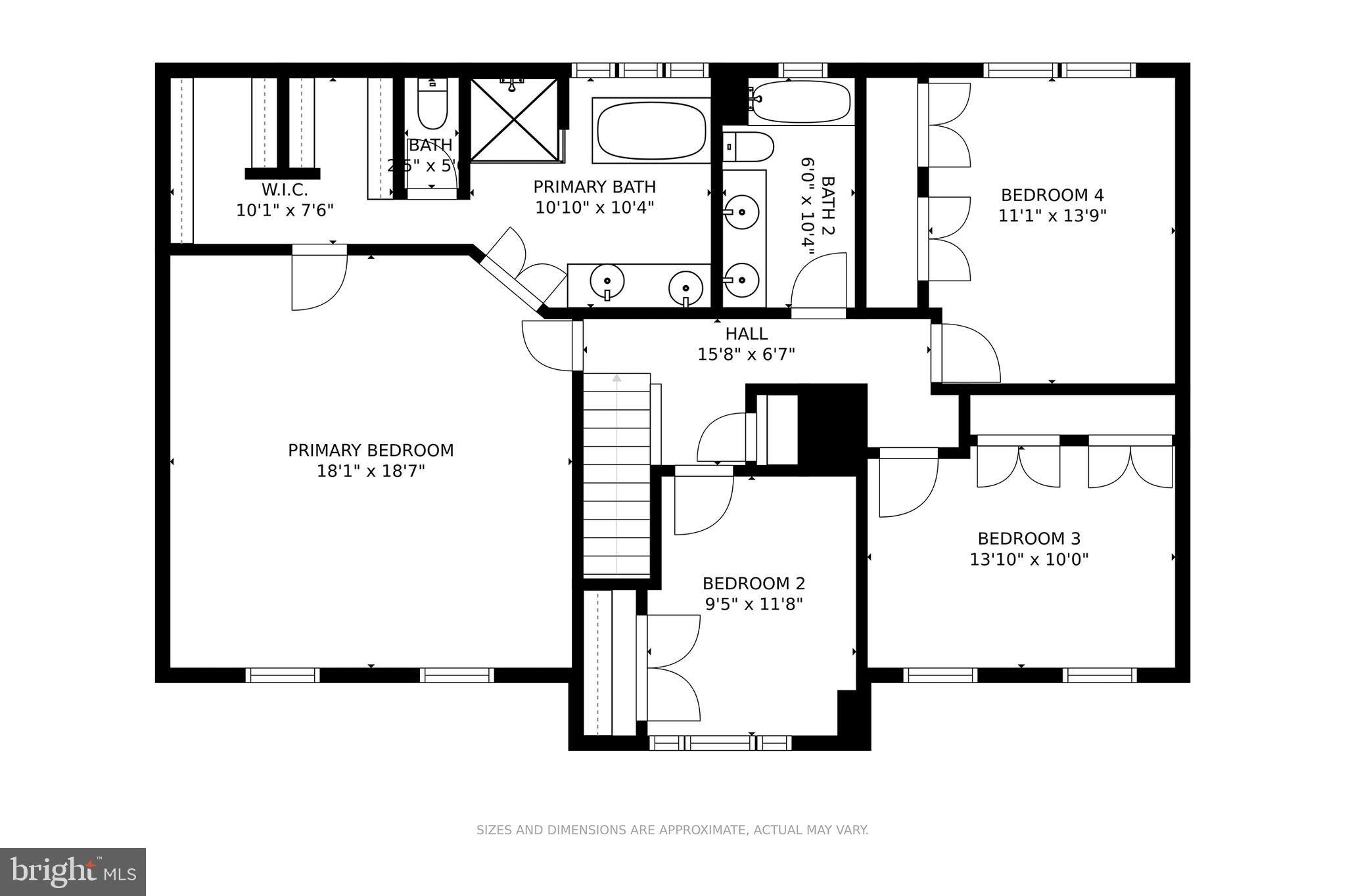 3228 Breckenridge Way Riva, MD 21140 - Photo 40 of 42 FLOOR PLAN: UPPER LEVEL