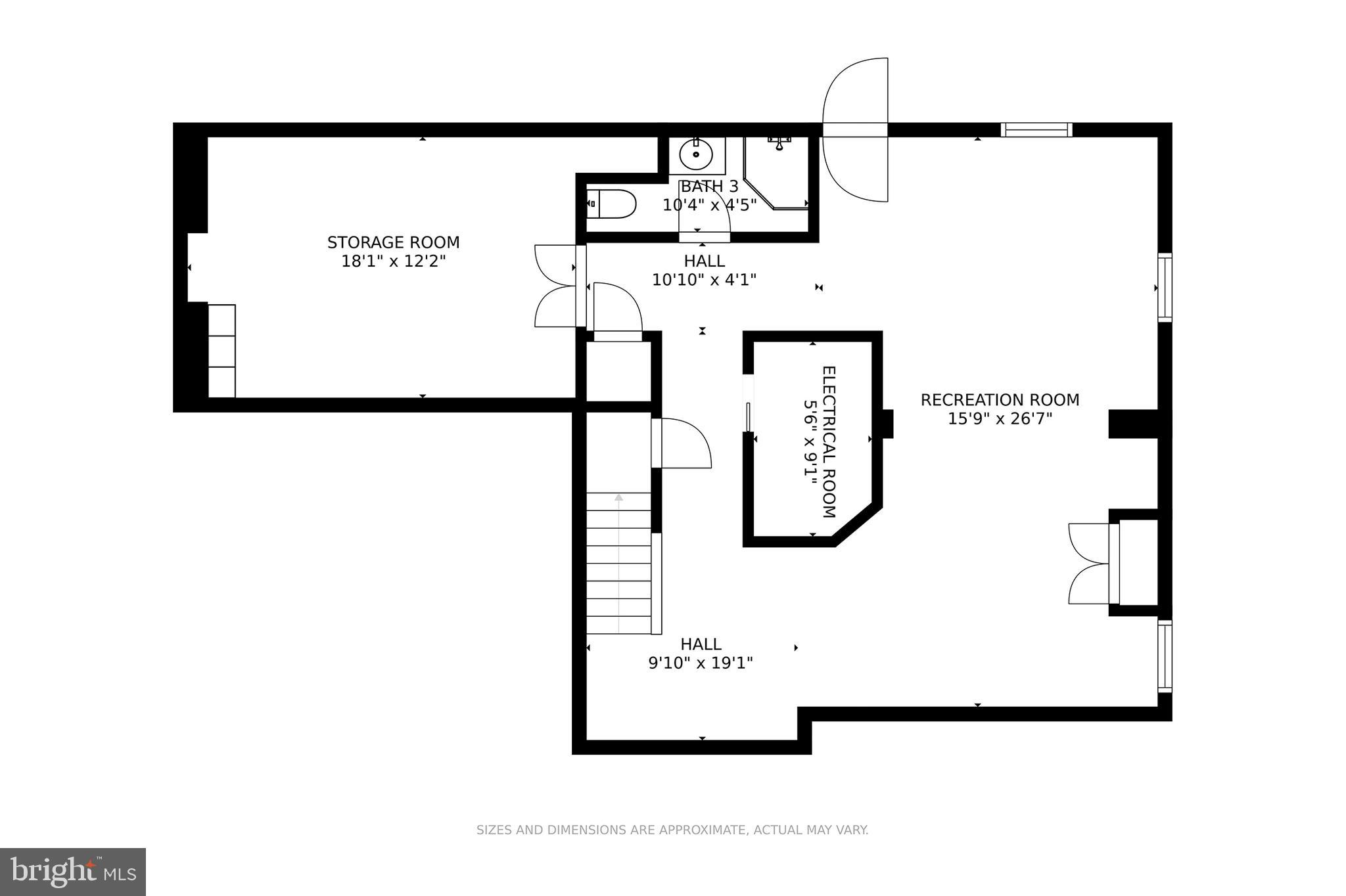 3228 Breckenridge Way Riva, MD 21140 - Photo 41 of 42 FLOOR PLAN: LOWER LEVEL