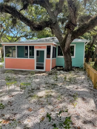 a front view of house with yard