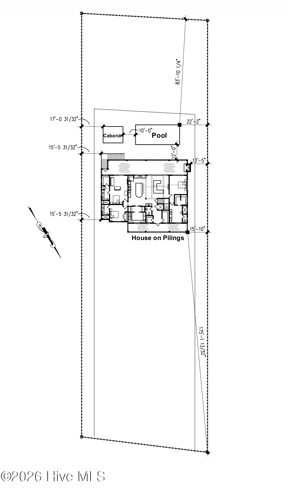 403 Chambers Point Road Belhaven, NC 27810 - Photo 21 of 23 Sample Site Plan - for illustrations purposes only