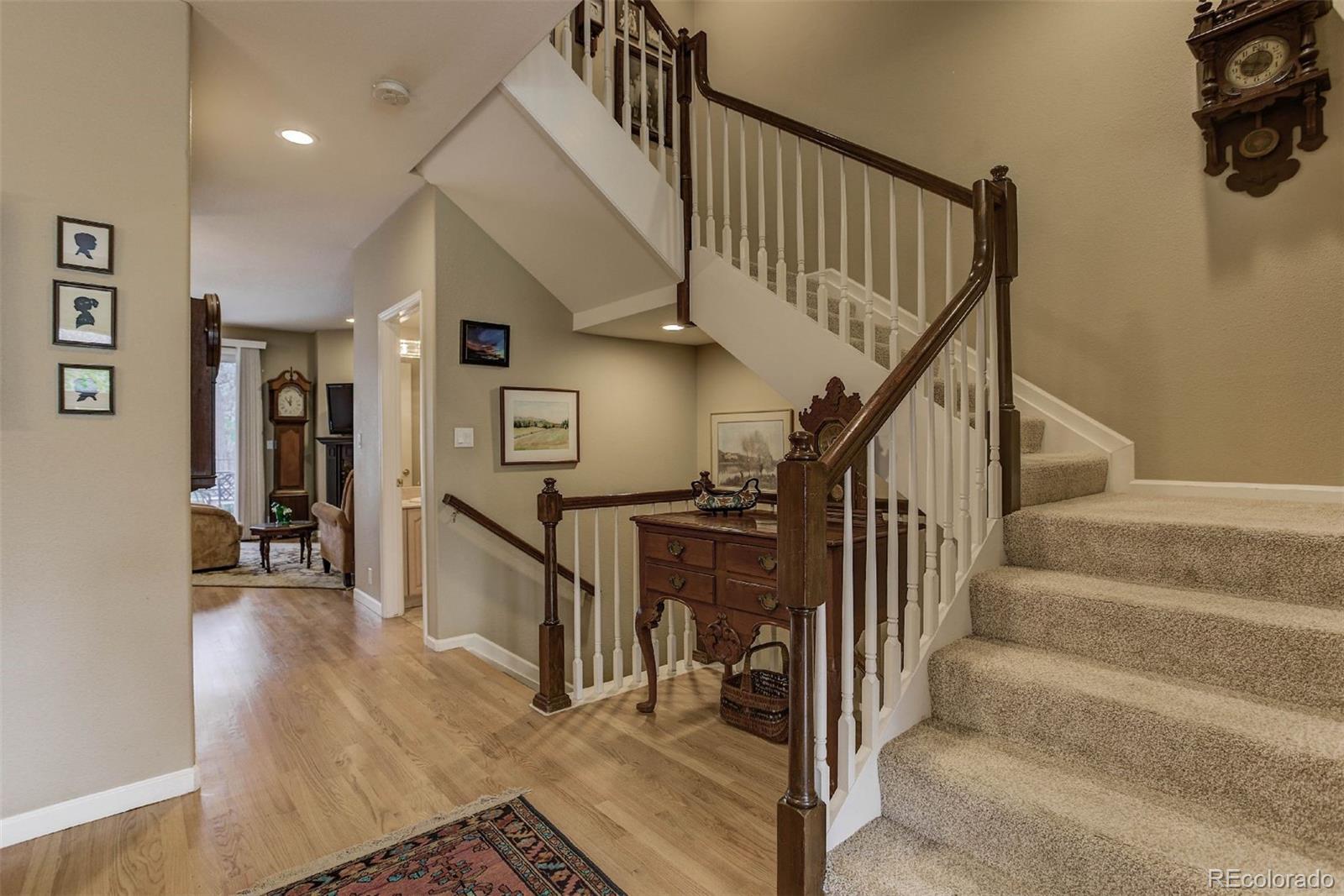 1291 High Street, Unit F Denver, CO 80218 - Photo 20 of 35 a view of entryway and hall