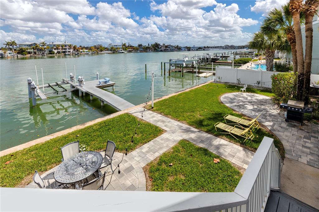 2601 Bay Boulevard Indian Rocks Beach, FL 33785 - Photo 35 of 64 a view of a lake with a terrace