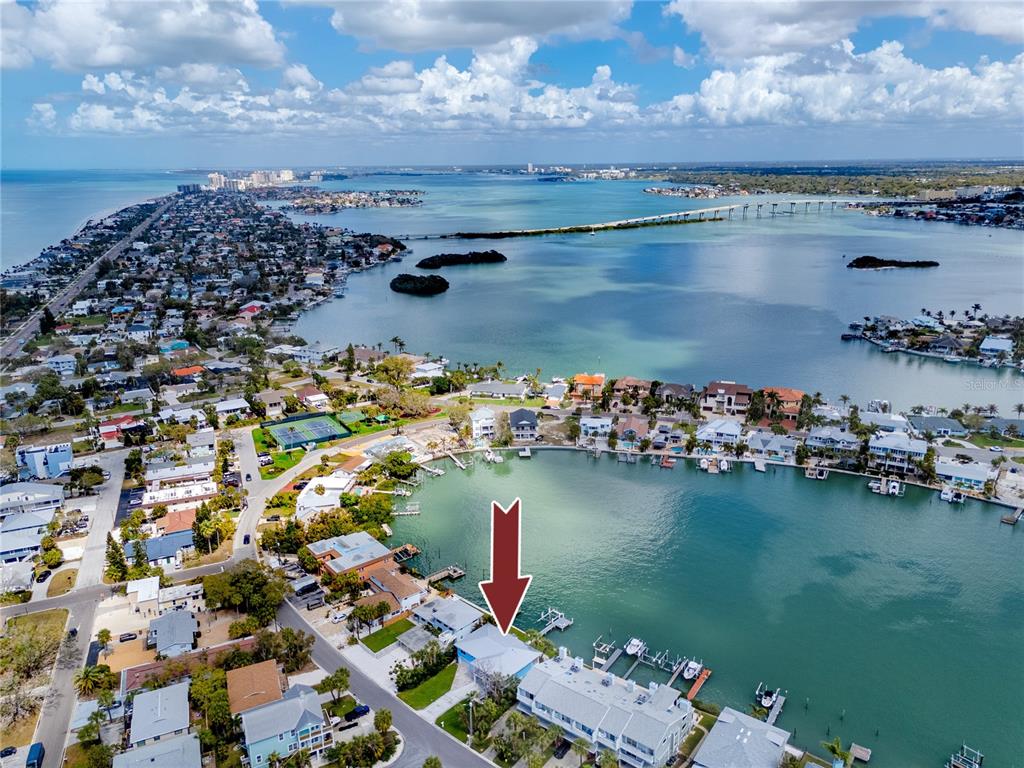 2601 Bay Boulevard Indian Rocks Beach, FL 33785 - Photo 53 of 64 an aerial view of a houses with ocean view