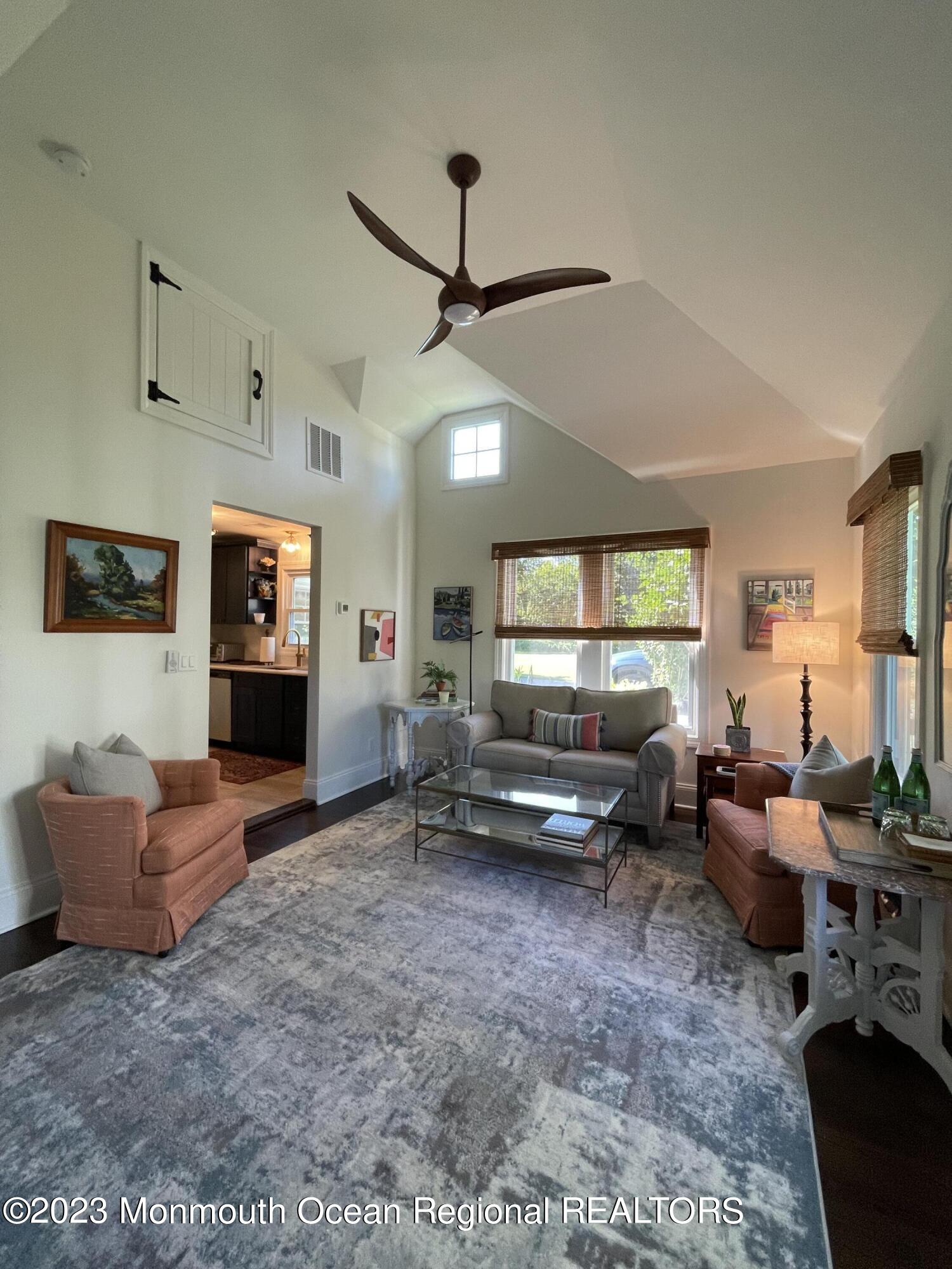 9 Tyson Lane Rumson, NJ 07760 - Photo 9 of 37 Family Room w/ high ceilings