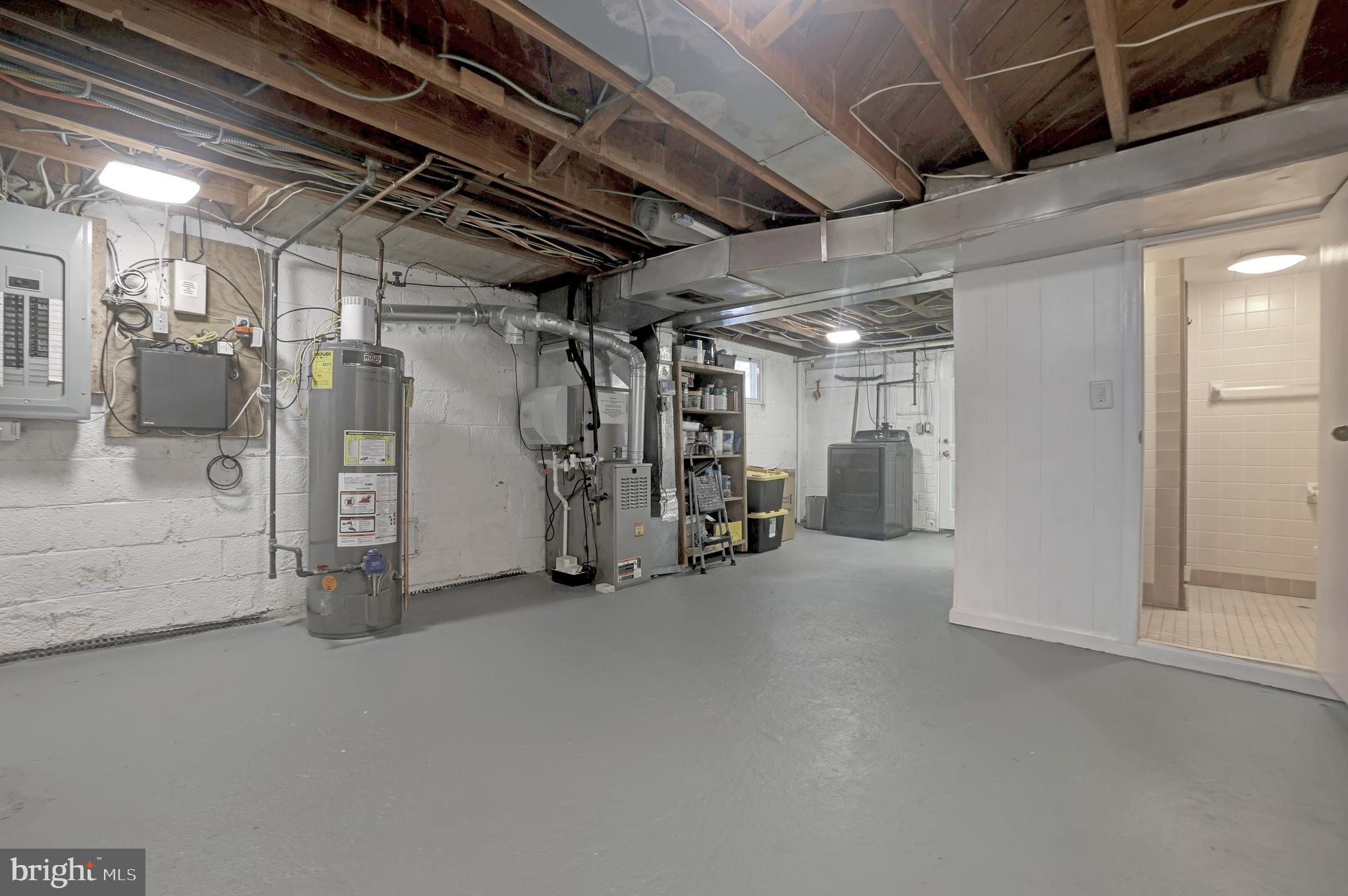 10700 Hayes Avenue Silver Spring, MD 20902 - Photo 26 of 38 Lower Level storage + laundry