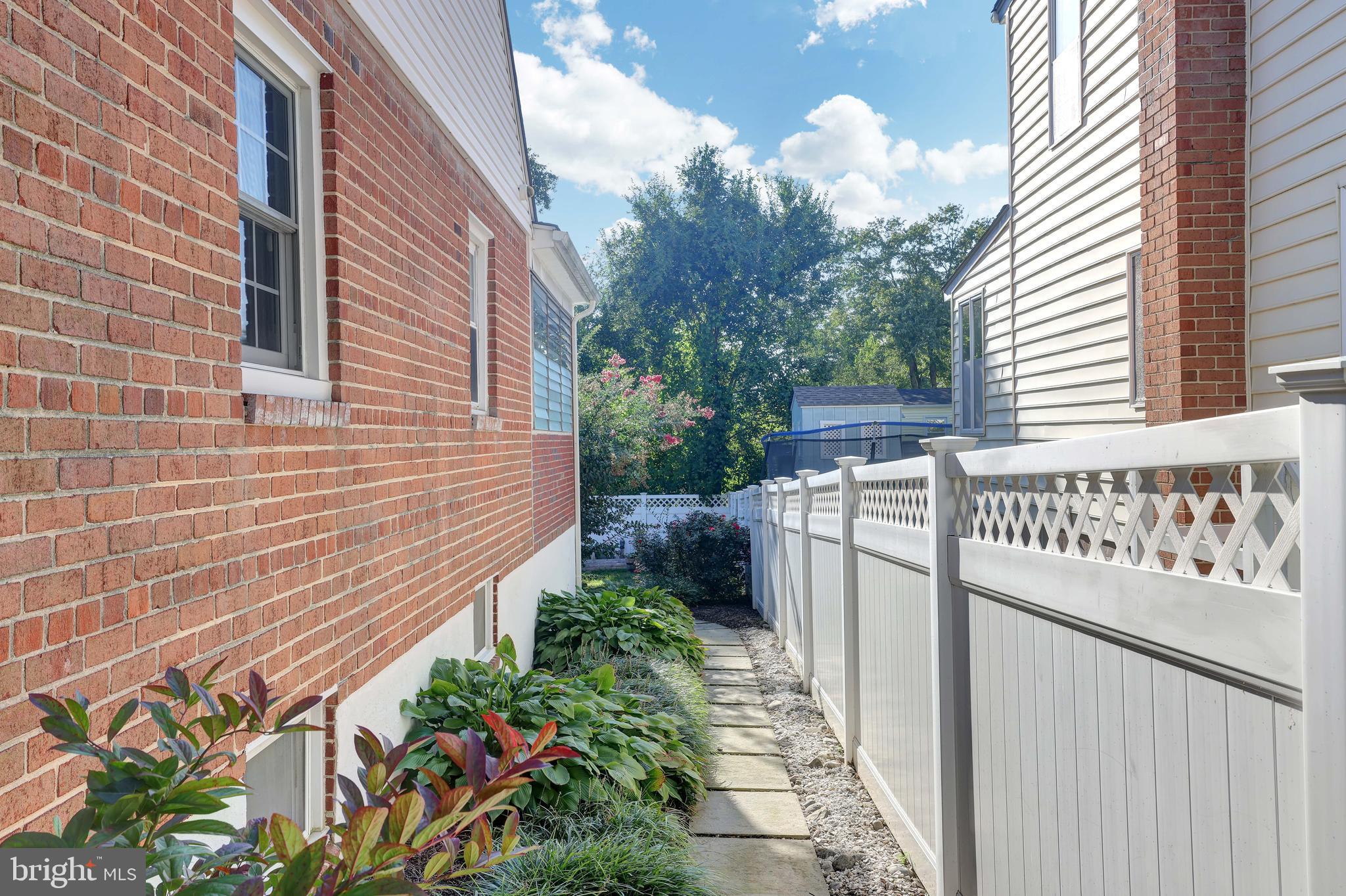 10700 Hayes Avenue Silver Spring, MD 20902 - Photo 29 of 38 Side path to backyard