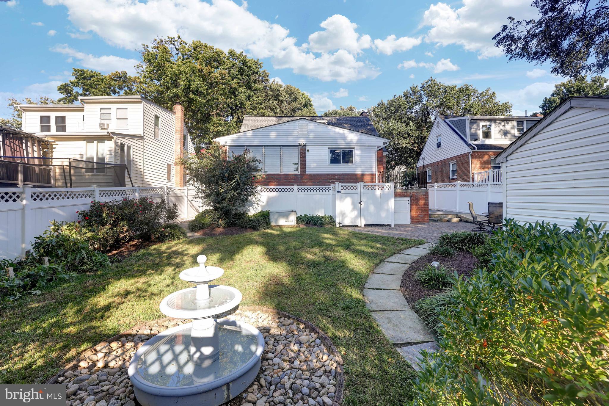 10700 Hayes Avenue Silver Spring, MD 20902 - Photo 31 of 38 Back view. Large yard!