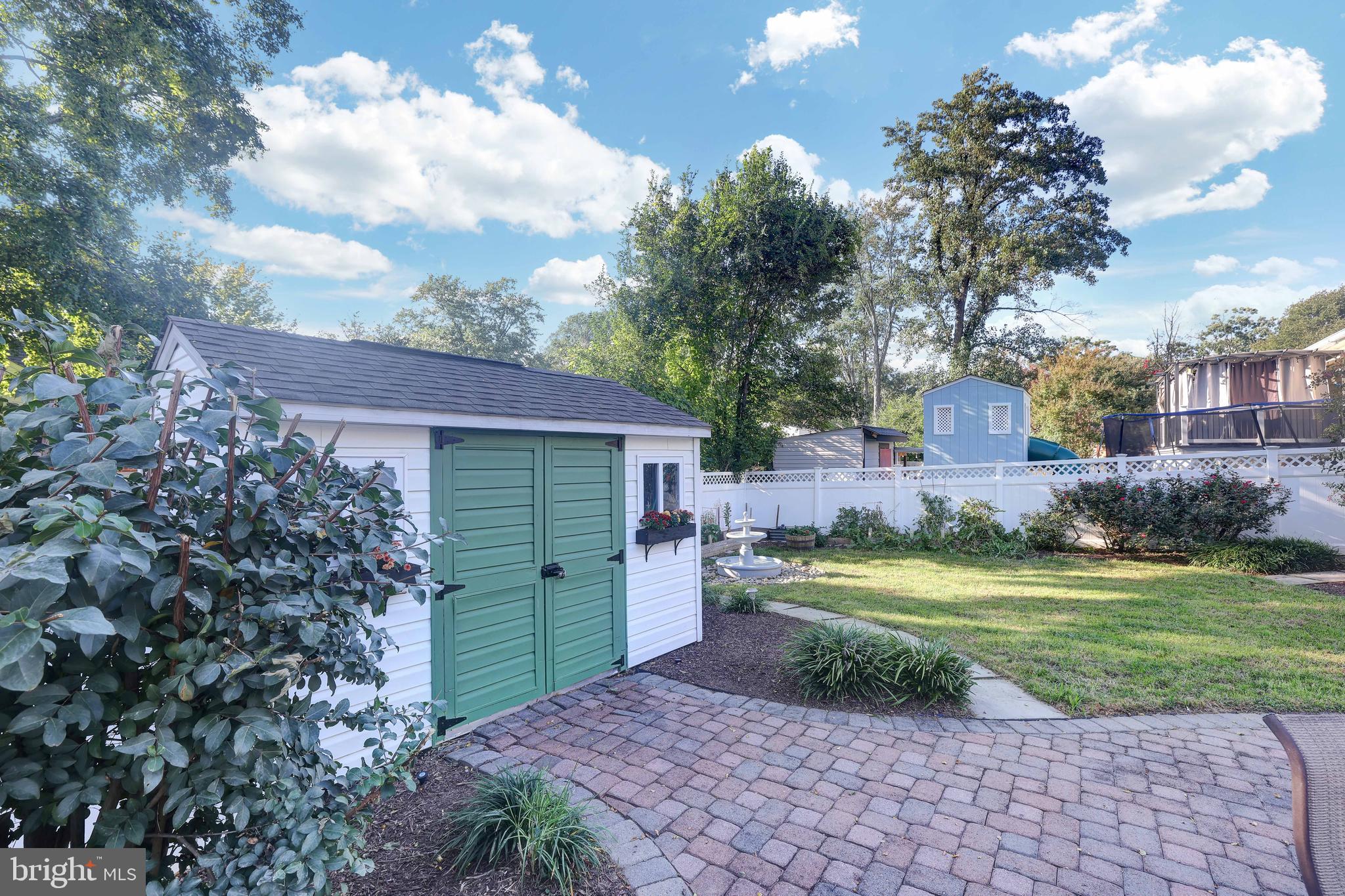10700 Hayes Avenue Silver Spring, MD 20902 - Photo 33 of 38 Shed and paved patio