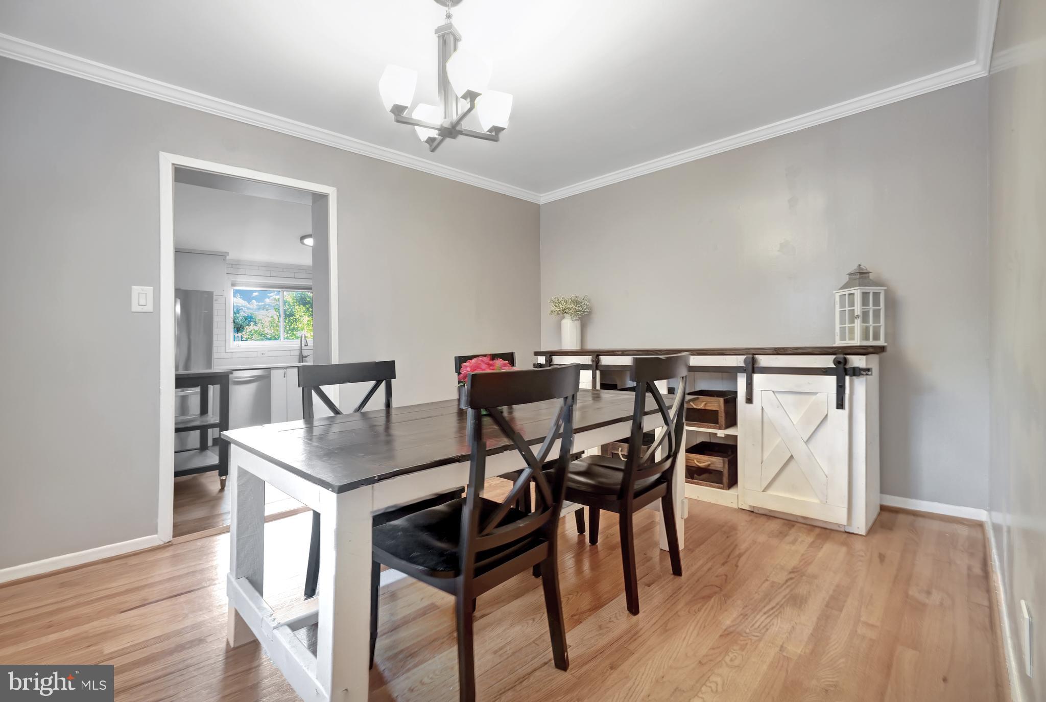 10700 Hayes Avenue Silver Spring, MD 20902 - Photo 6 of 38 Dedicated DR with built-in shelving