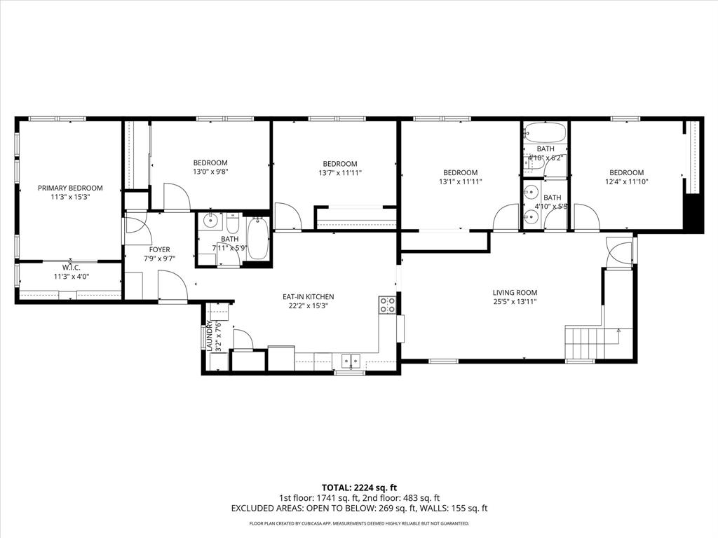 2007 South 7th Street Waco, TX 76706 - Photo 20 of 22 a picture of a floor plan