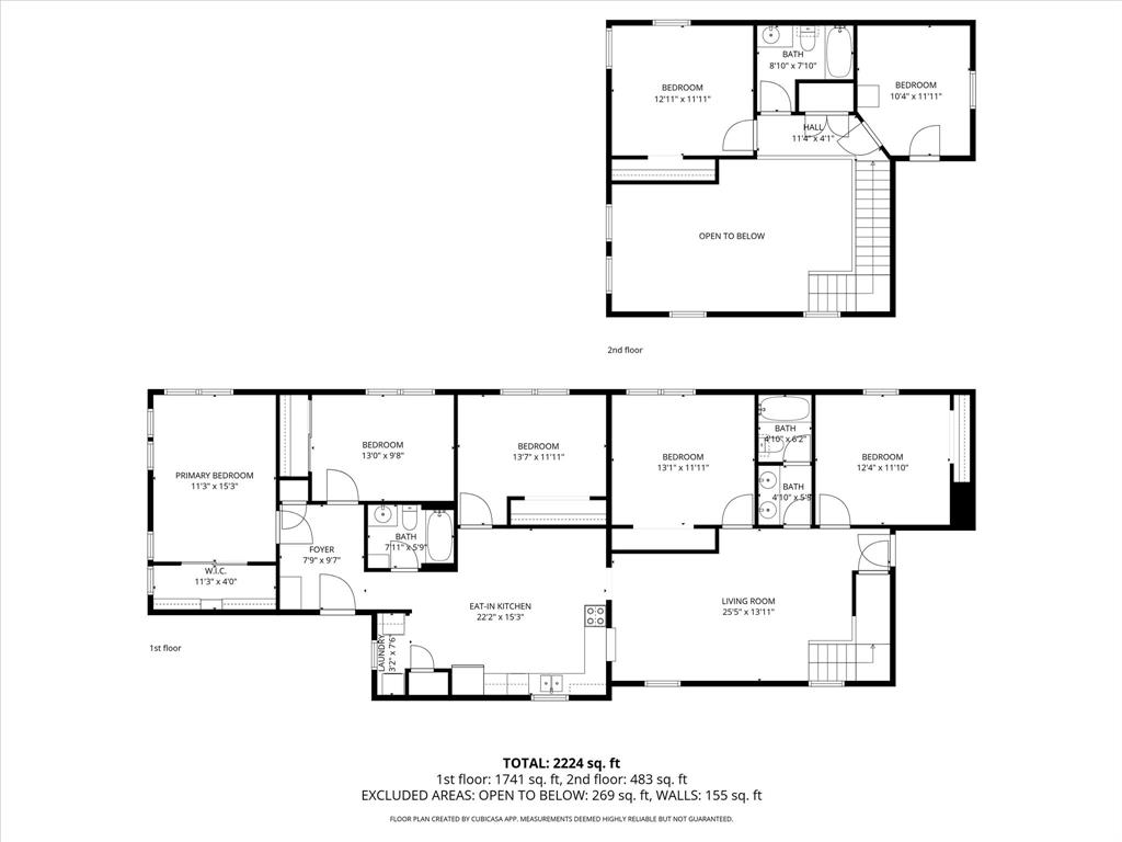 2007 South 7th Street Waco, TX 76706 - Photo 22 of 22 a picture of floor plan